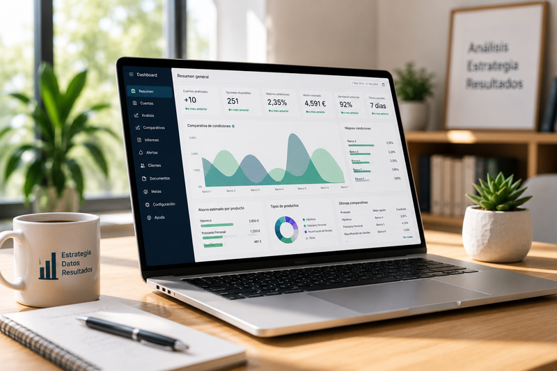 Comparamos entre más de 10 bancos